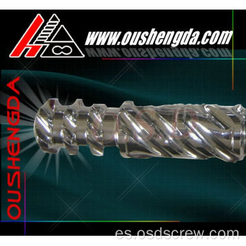 Cilindro de tornillo de extrusión simple 38crmoala